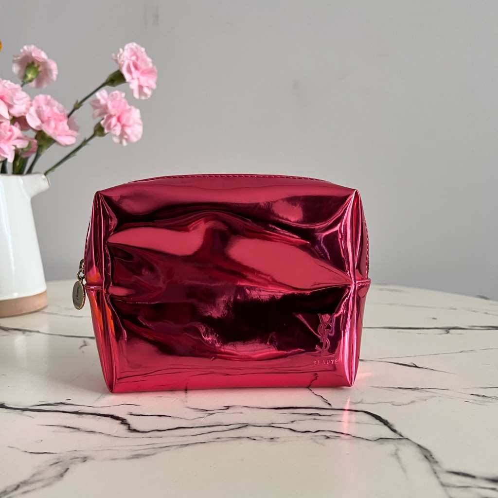 Ysl Beauty Make Up Red Bag Size 6*5*2